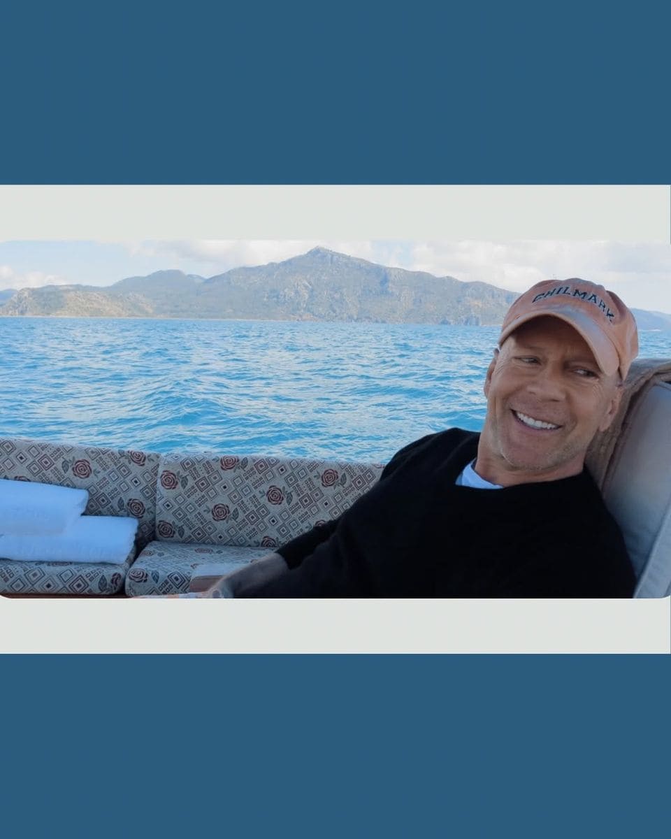 Emma celebrated Bruce's birthday by spreading a message of awareness