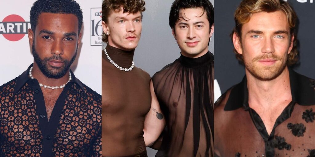 Ranking the 13 sexiest mesh shirt celebrity moments