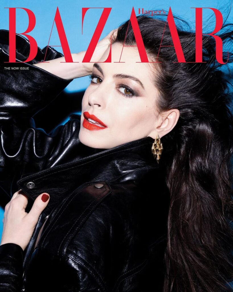 Anne Hathaway for the April Now issue of Harper’s Bazaar; Photography by Inez & Vinoodh