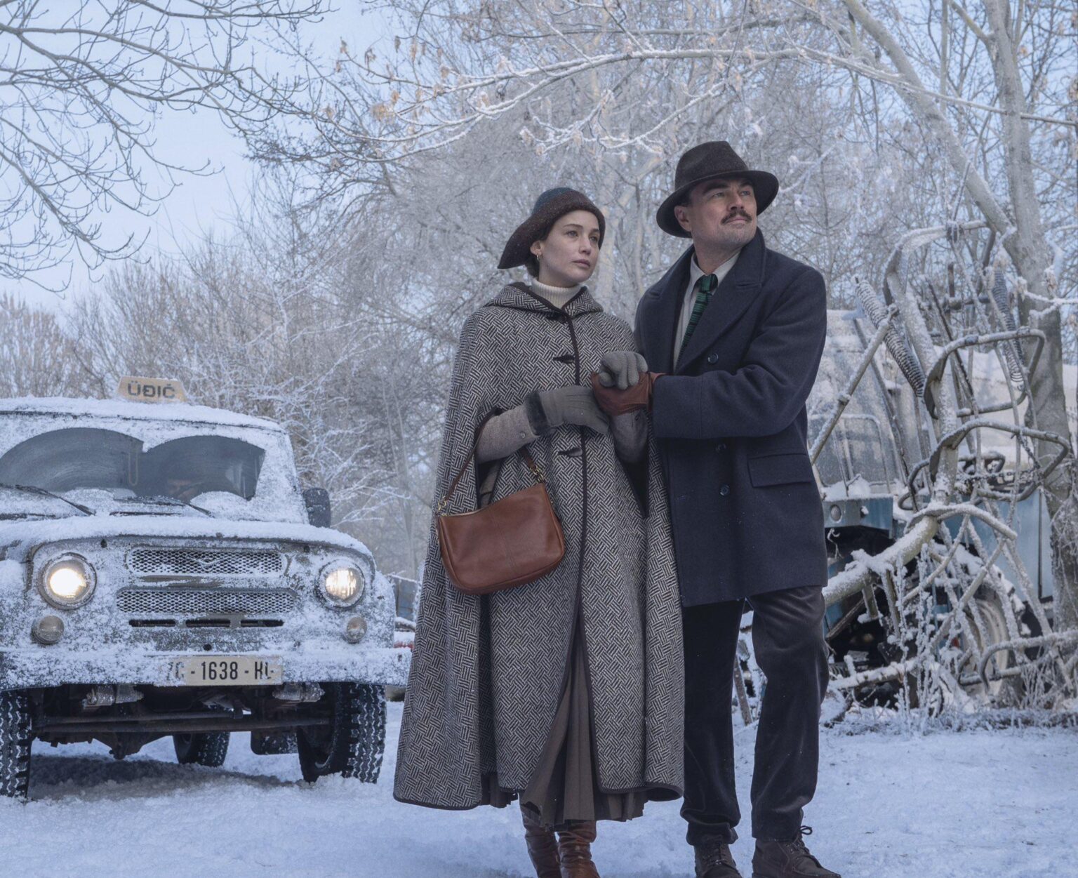 First look at Martin Scorsese's next film ‘WHAT HAPPENS AT NIGHT’, starring Leonardo DiCaprio and Jennifer Lawrence.