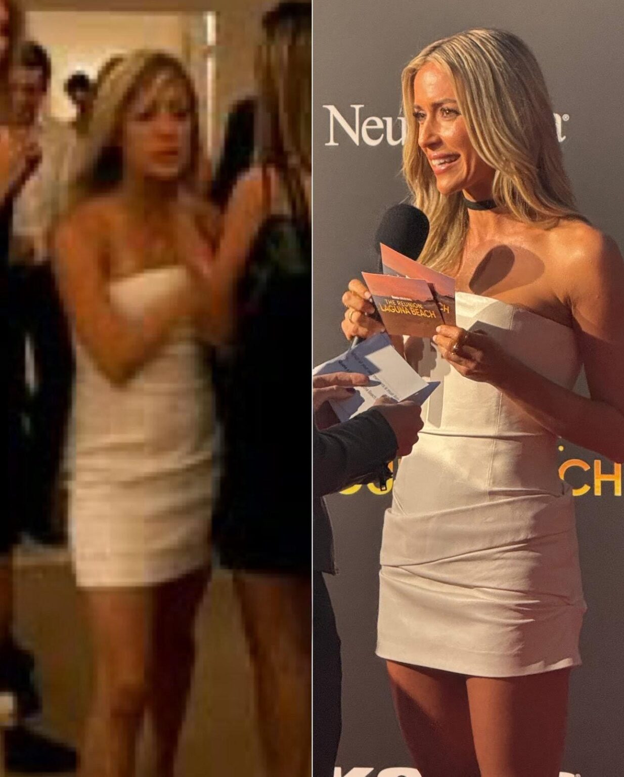 Kristin Cavallari wore the same dress to the premiere of the Laguna Beach Reunion that she wore on the very first episode ever of Laguna Beach ❤️