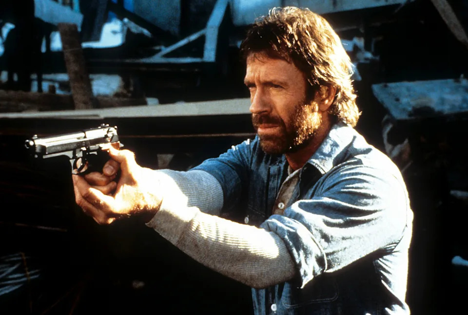 Chuck Norris in "Hero And The Terror" in 1988.