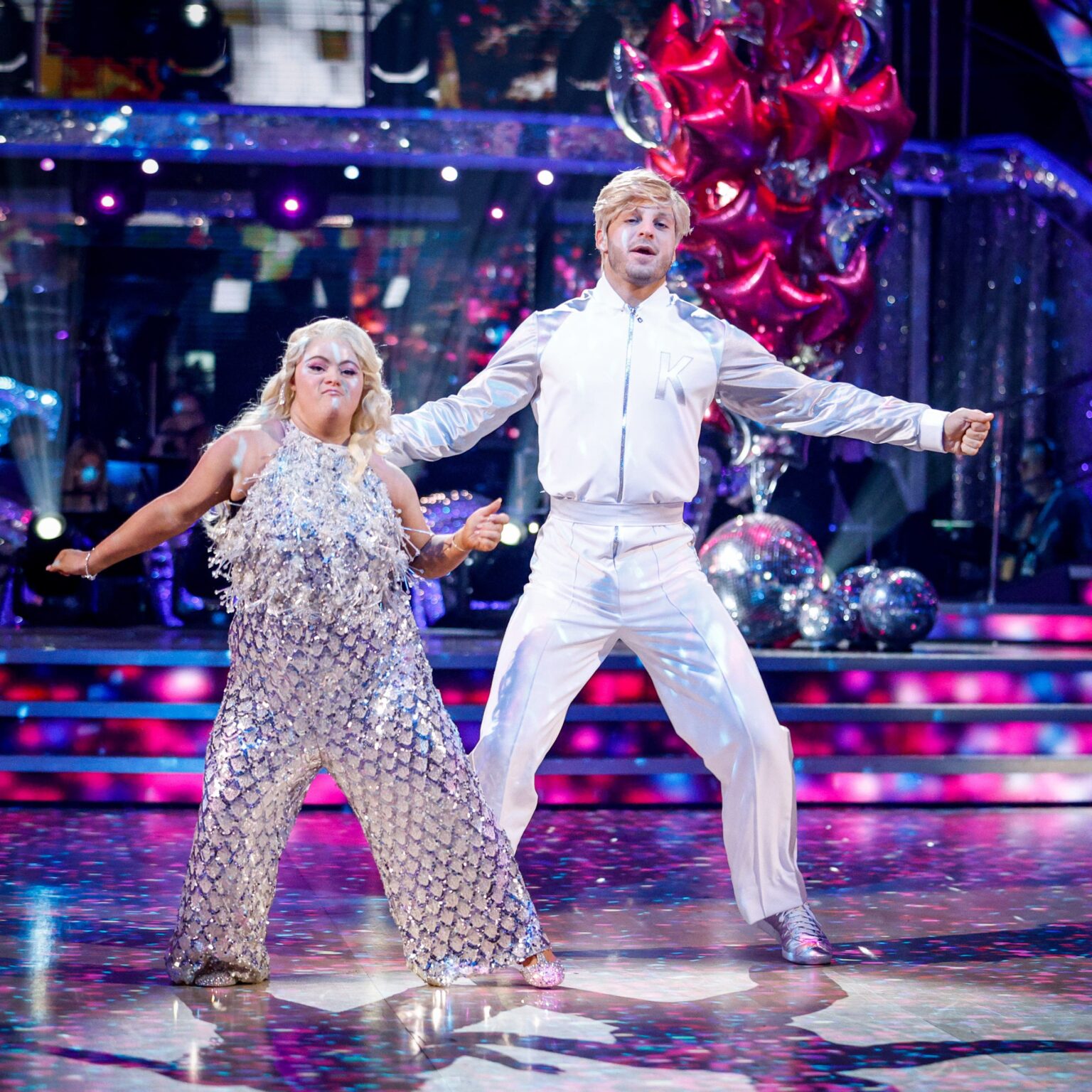 Strictly star Ellie Goldstein back on the dancefloor by royal appointment