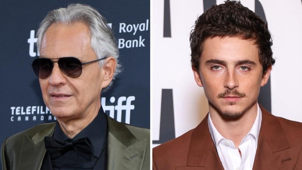 Andrea Bocelli Tells Timothée Chalamet Opera, Ballet and Filmmaking Draw From the ‘Same Source’ of Human Emotion: ‘They Are Not Arts of the Past’
