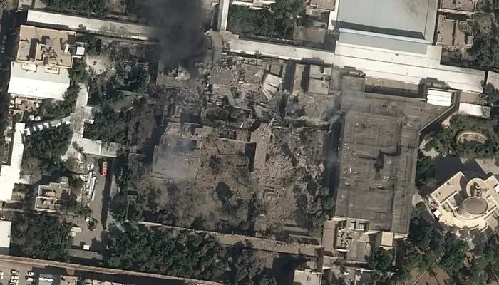 Is Khamenei dead or alive? Shocking satellite images show his house completely destroyed after US-Israel bombings
