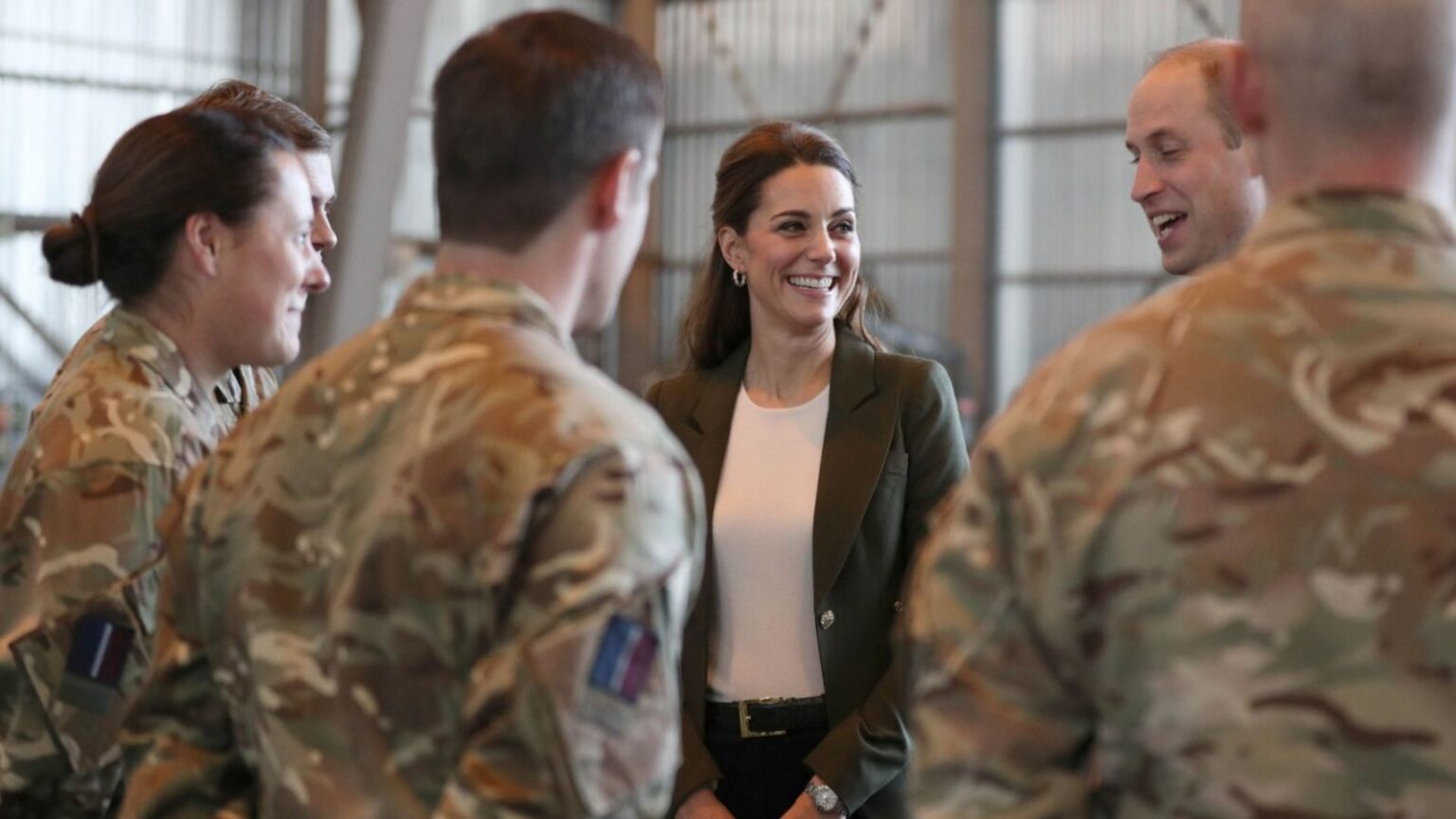 Prince William and Kate thank British troops in Cyprus for Christmas commitment