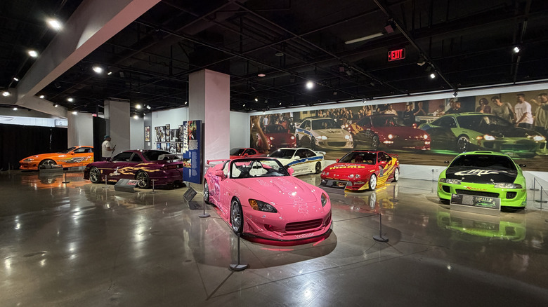 Fast & Furious cars at the Petersen Automotive Museum