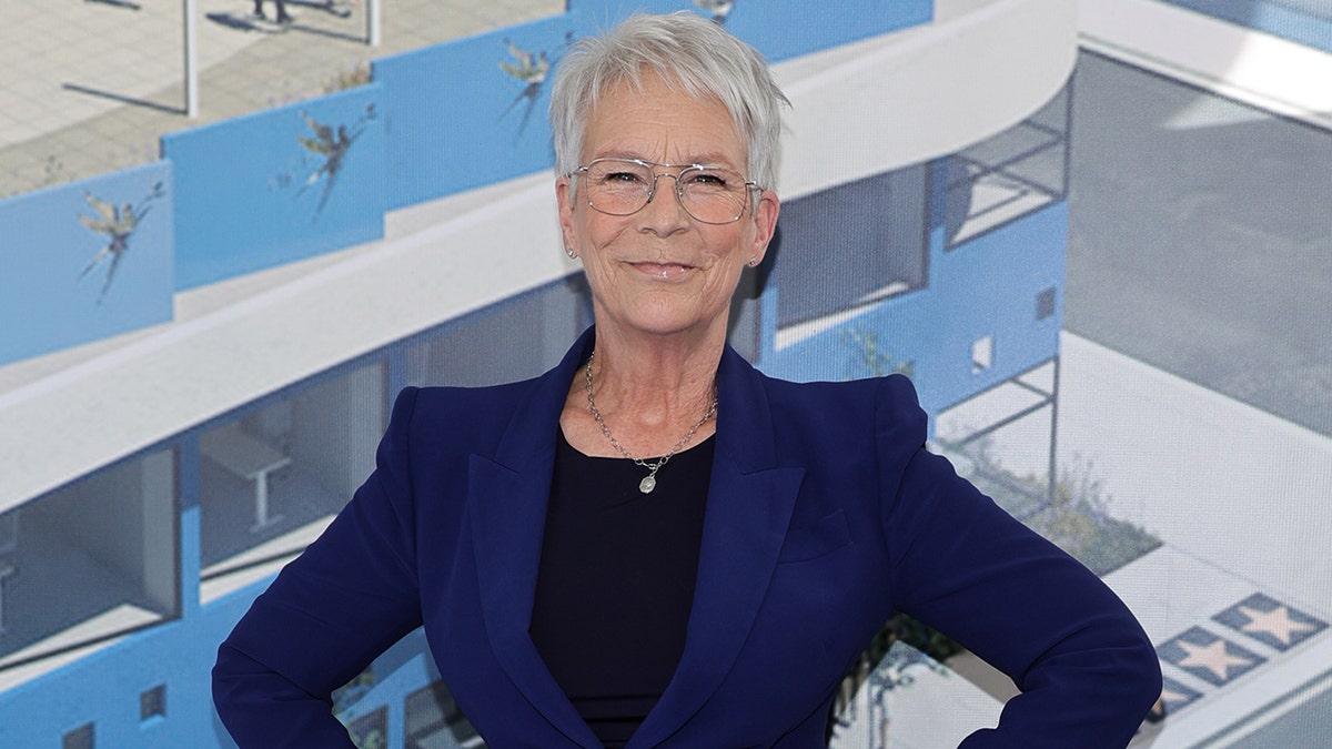 Jamie Lee Curtis at a Project Angel Food event in Los Angeles in February 2026.