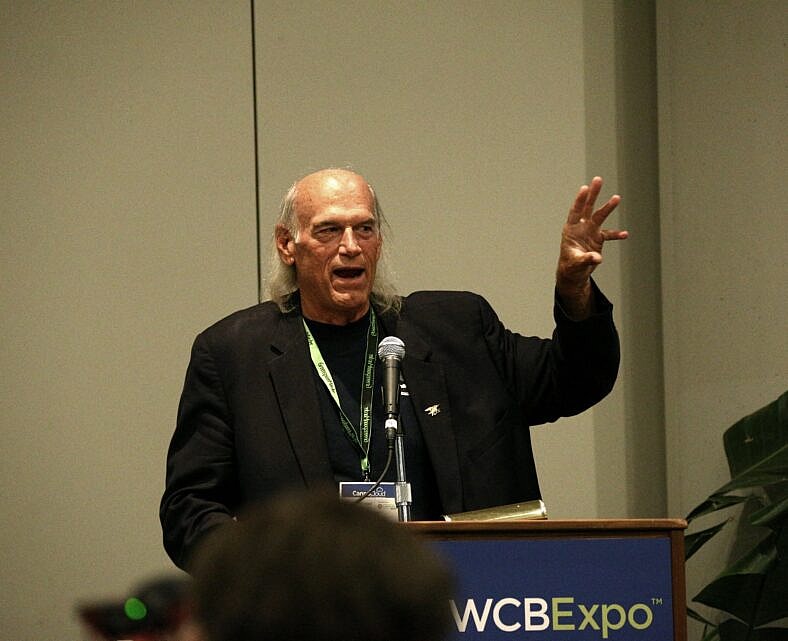 Jesse Ventura attends the Cannabis World Congress and Business Exposition in NYC