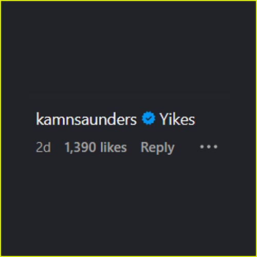 Instagram Comment on Timothee Calamet