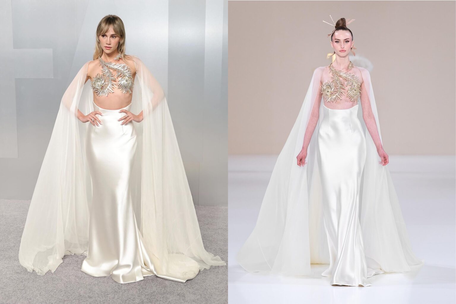 Suki Waterhouse wore same look at the Oscars as me for Tamara Ralph