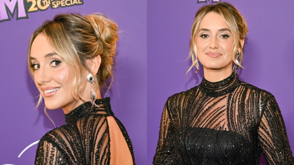 Lainey Wilson wears Zuhair Murad at the World Premiere for Disney+'s "Hannah Montana 20th Anniversary Special" on March 23 in Los Angeles.