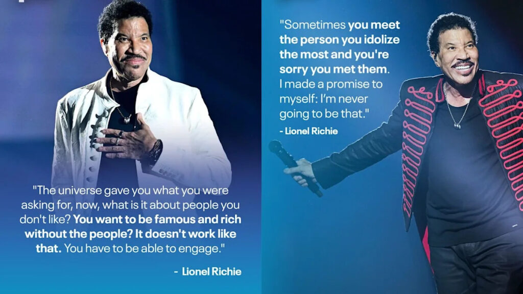 Lionel Richie’s message to new celebrities is simple and that’s the problem Yahoo creators home