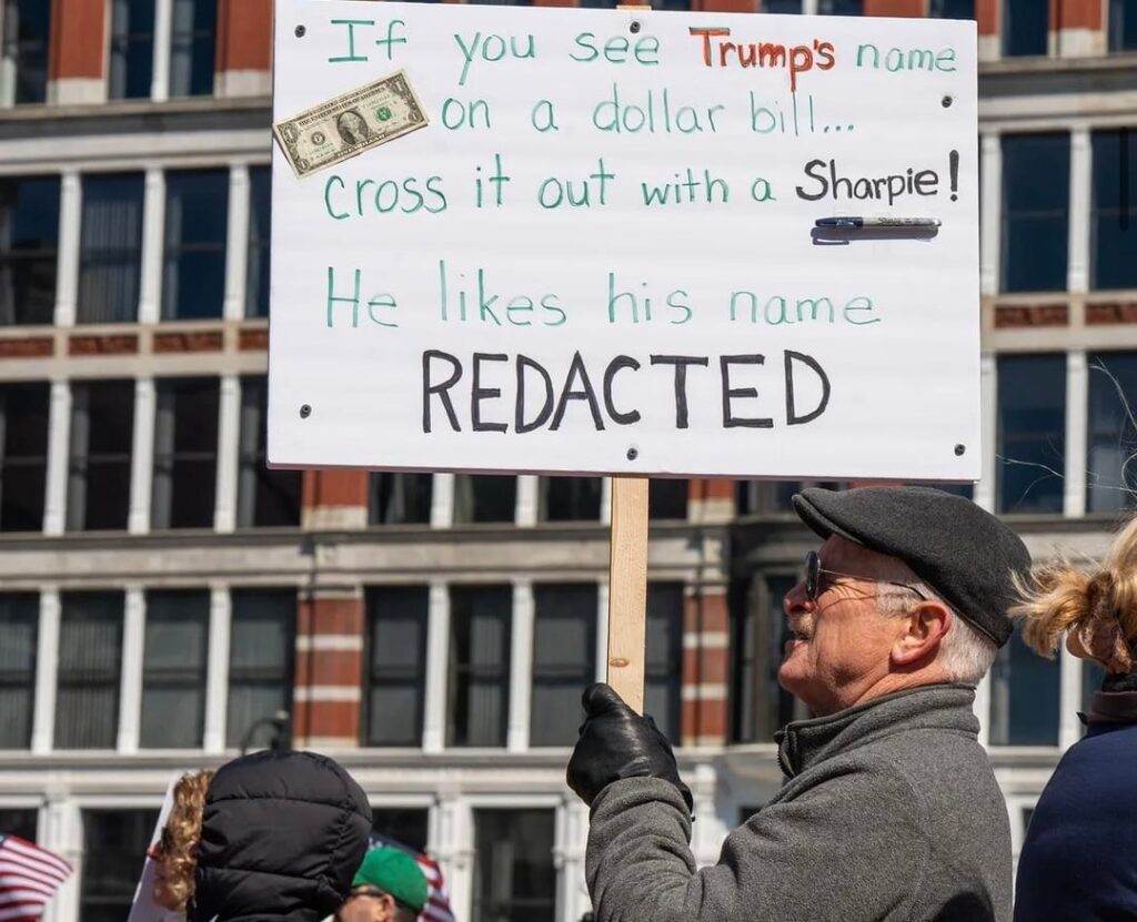 Some of the best signs from around the country at ‘No Kings’ protests