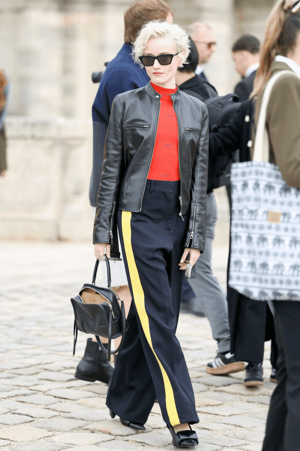 Julia Garner at the Loewe Womenswear F/W 2026/27 show during Paris Fashion Week, March 2026