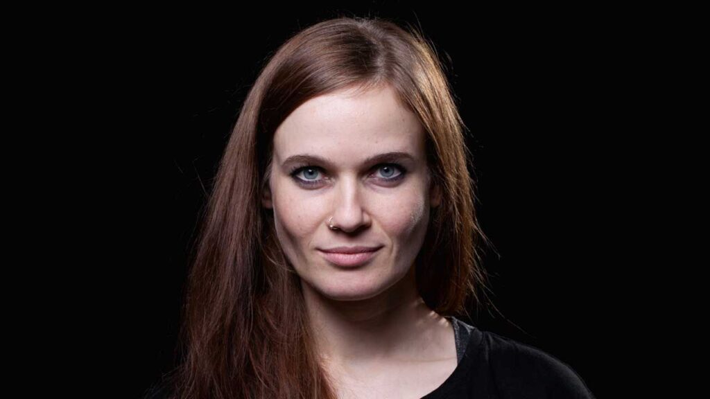 Anika Nilles looks back on her first rehearsal with Rush Anika Nilles headshot