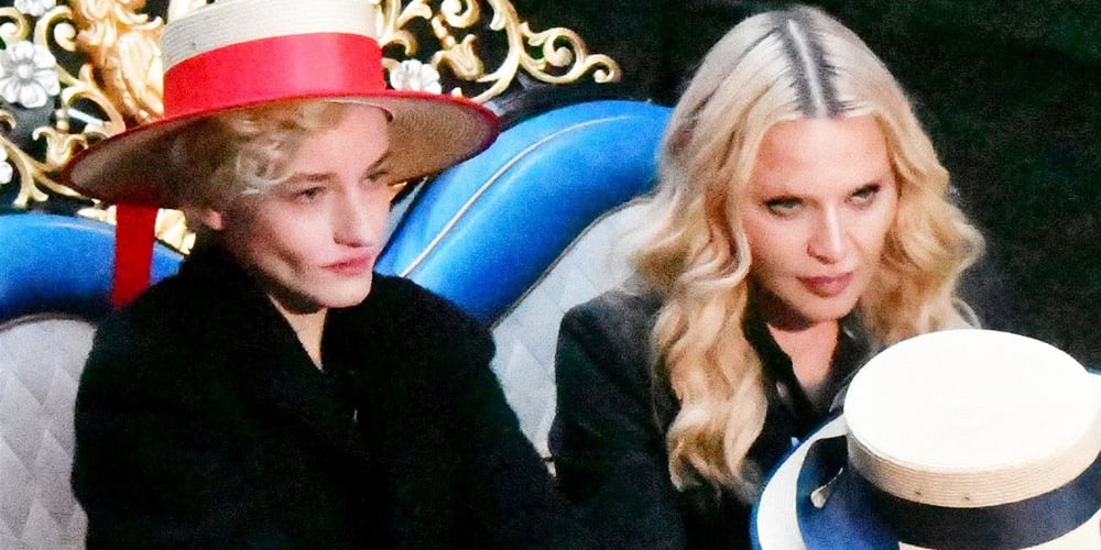 Madonna & Julia Garner Shoot on a Gondola in Venice Amid ‘The Studio’ Season 2 Filming | Julia Garner, Madonna, The Studio | Celebrity News and Gossip | Entertainment, Photos and Videos