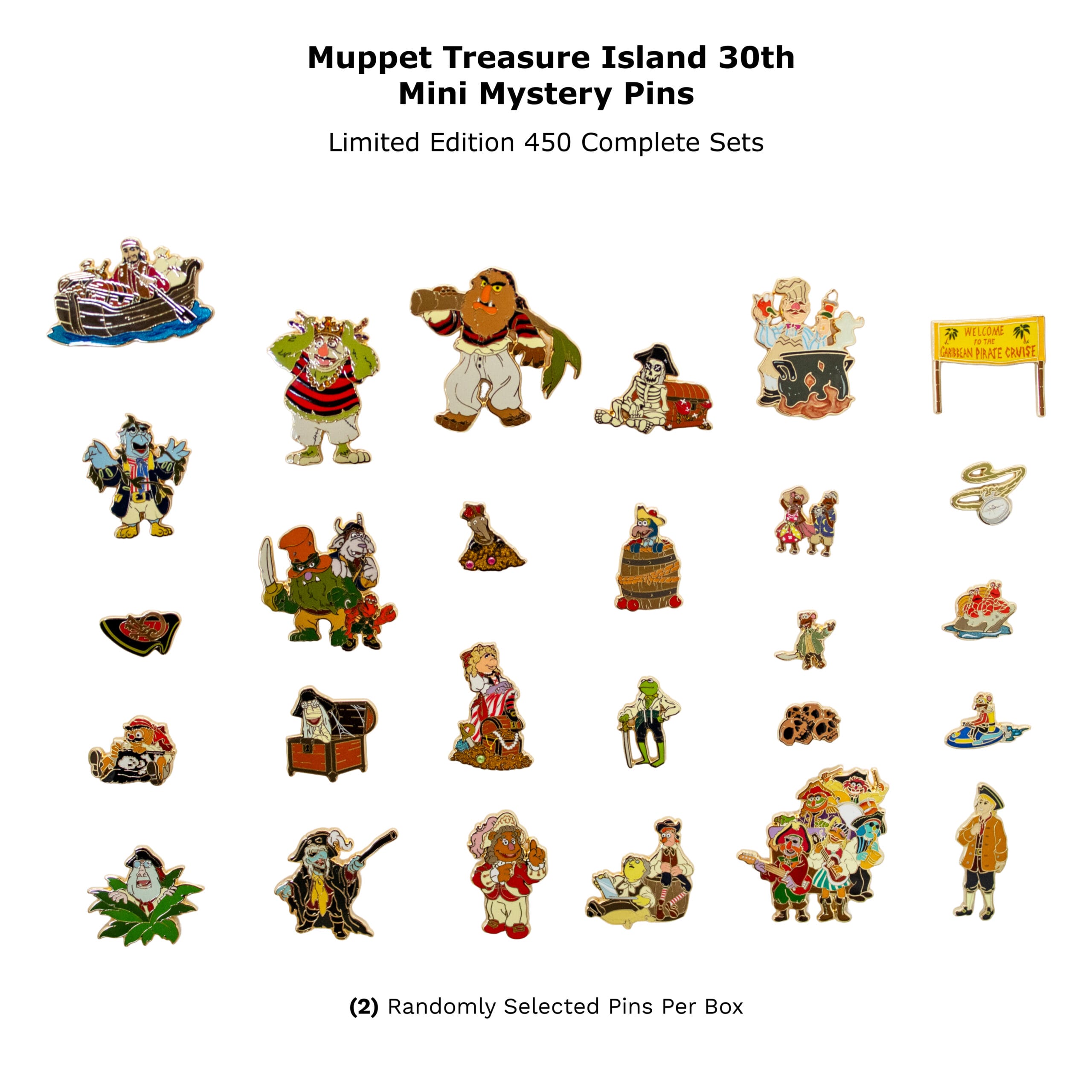 Limited Edition Muppet Treasure Island 30the Anniversary Collection from Mickey's of Glendale