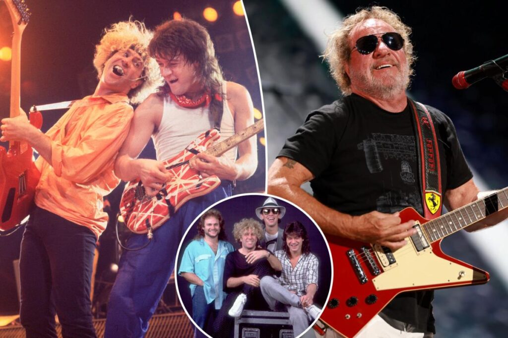 Sammy Hagar says he'll never reunite with bandmate Alex Van Halen despite reconciling with Eddie