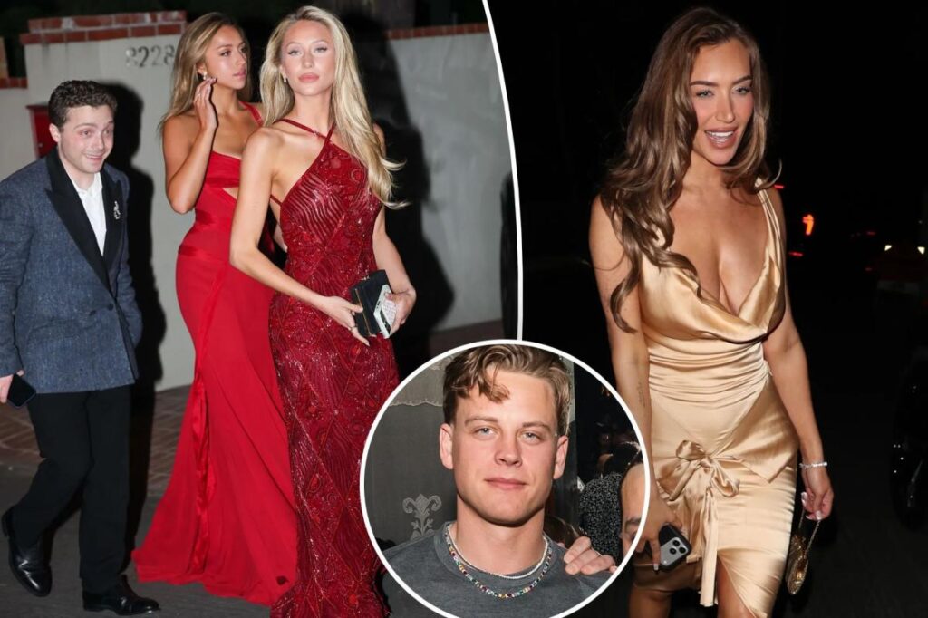 Joe Burrow spotted at Oscars after-party with Tate McRae, Alix Earle Joe Burrow spotted at Oscars after-party with Tate McRae, Alix Earle