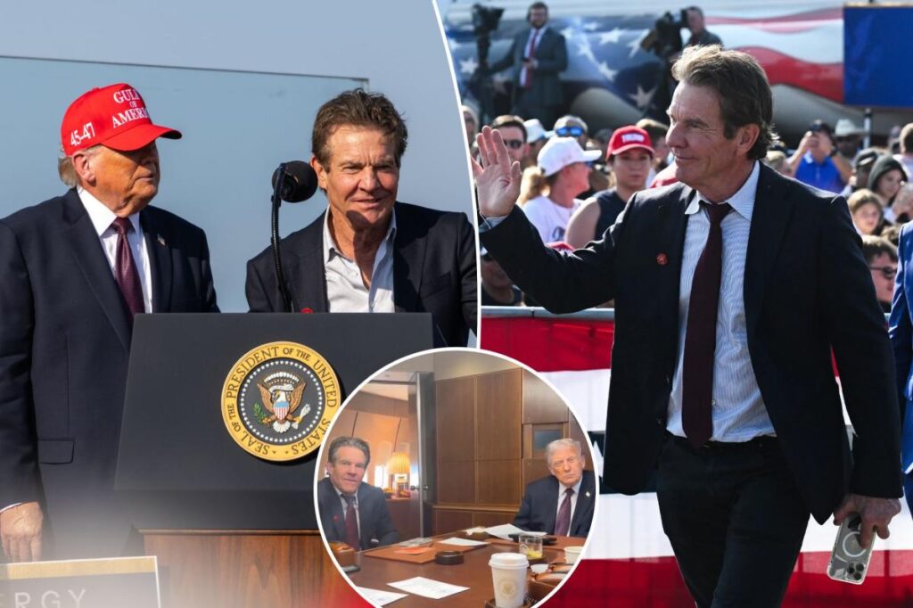 Dennis Quaid calls out Hollywood double standard in Trump support Dennis Quaid calls out Hollywood double standard in Trump support