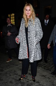 NEW YORK, NY - MARCH 02:  Nicole Kidman is seen on March 02, 2026 in New York City.  (Photo by XNY/Star Max/GC Images)