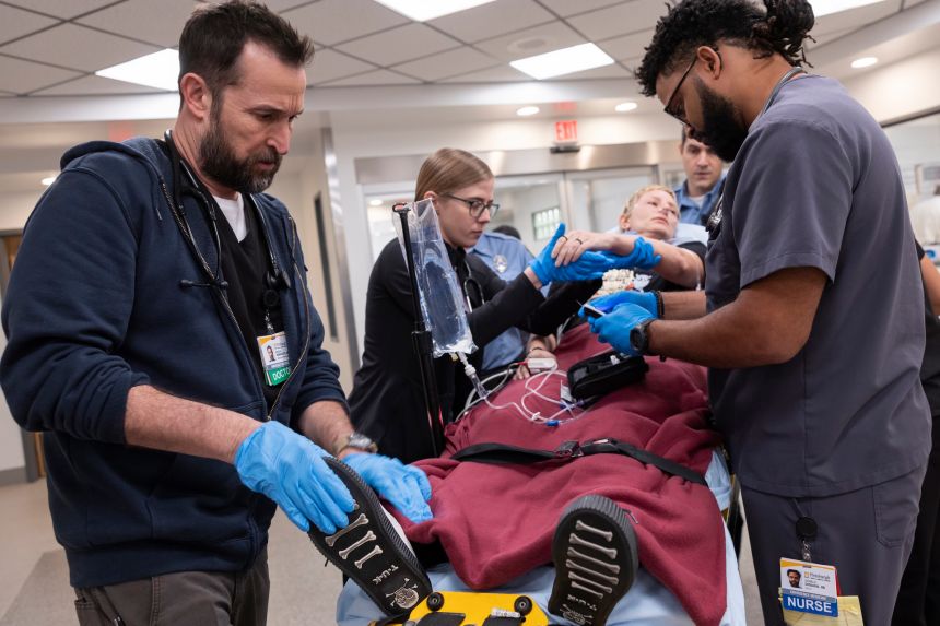 Noah Wyle in “The Pitt.”