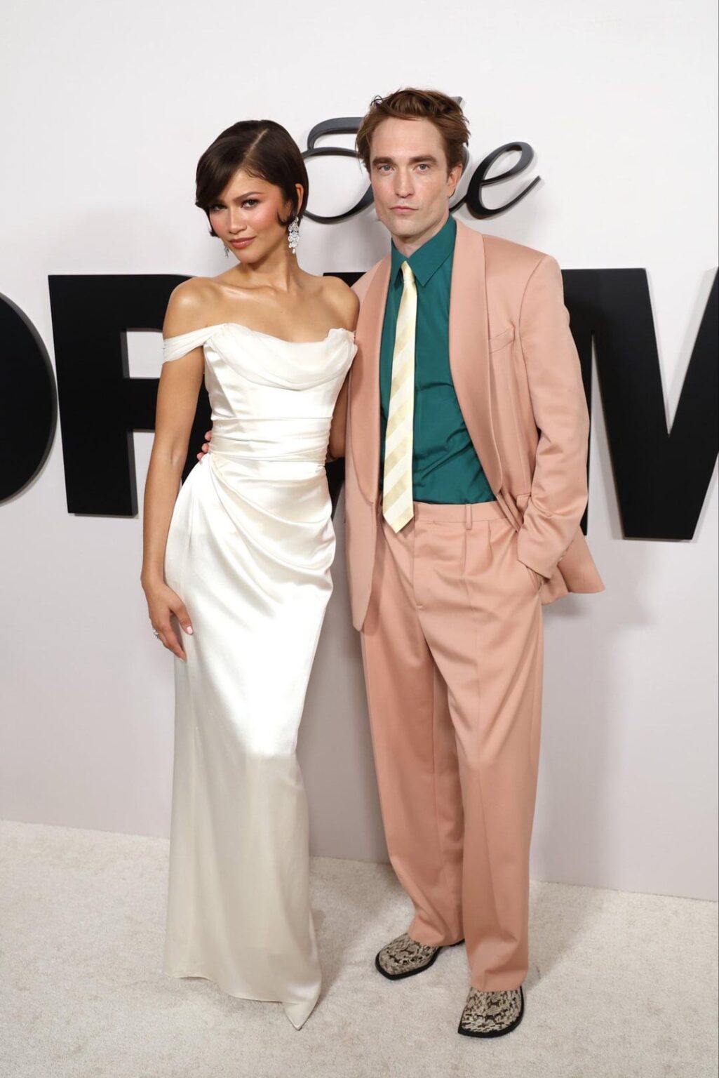 Zendaya & Robert Pattinson photographed at 'The Drama' premiere