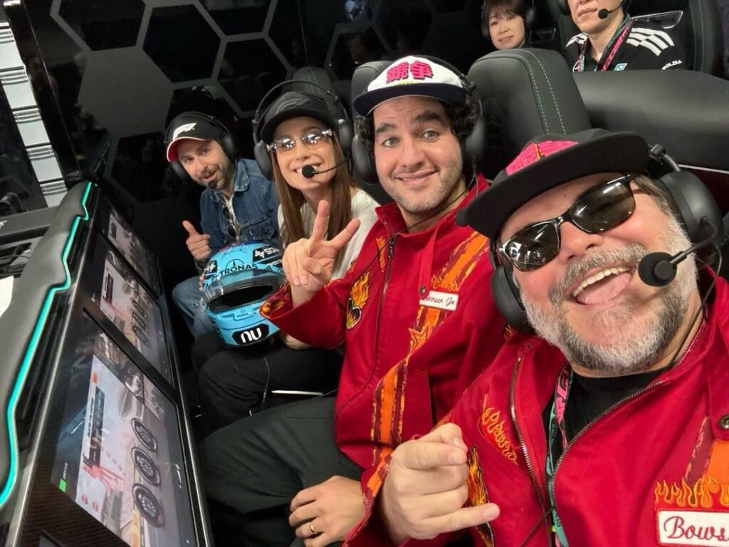 Jack Black living his best life with Brie Larson, Anya Taylor-Joy, Charlie Day and Benny Safdie