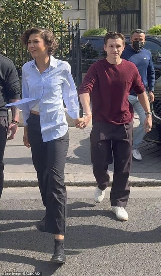 Zendaya and Tom Holland in Paris (March 24, 2026)