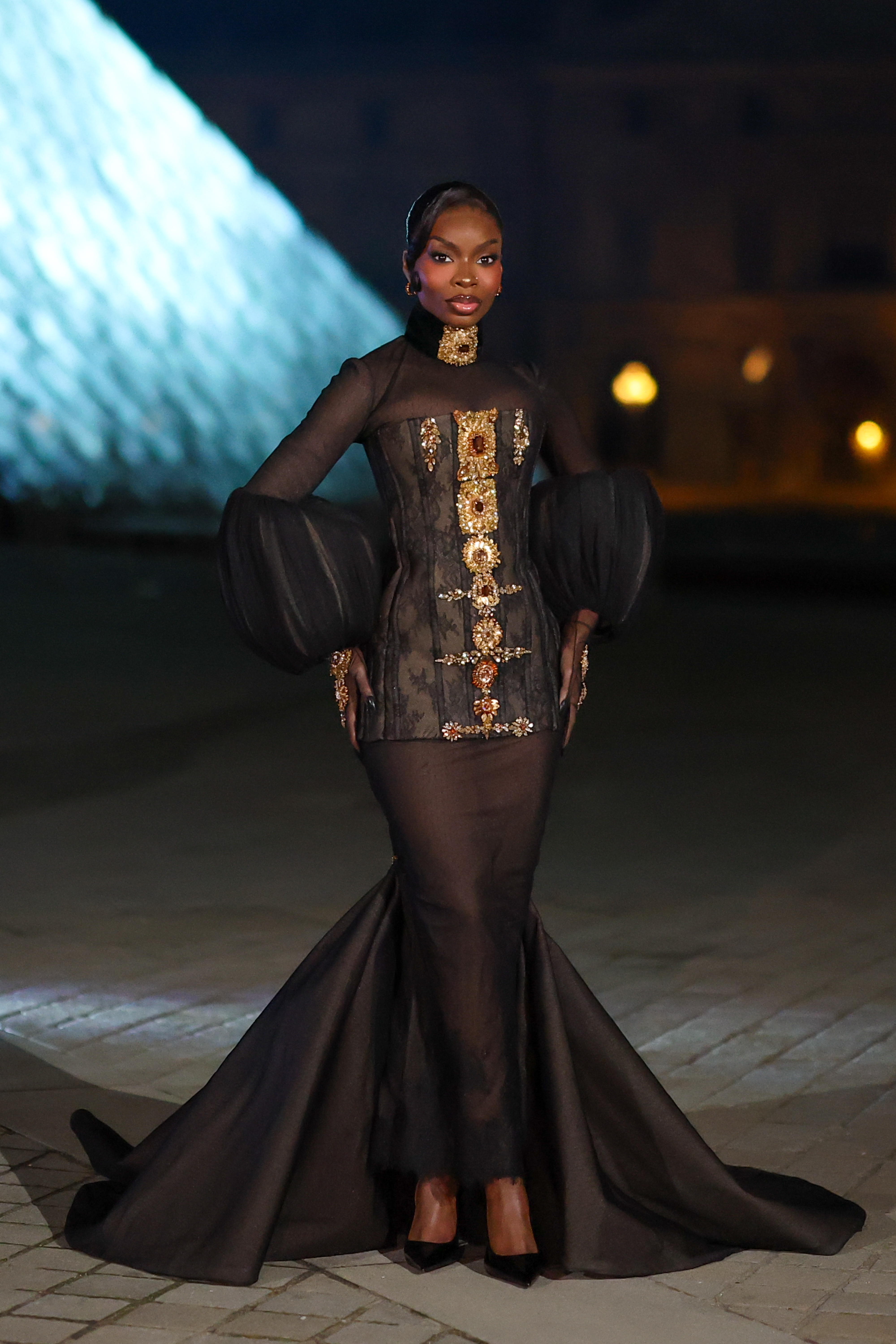 Olandria Carthen attended the 2026 Le Grand D&icirc;ner du Louvre