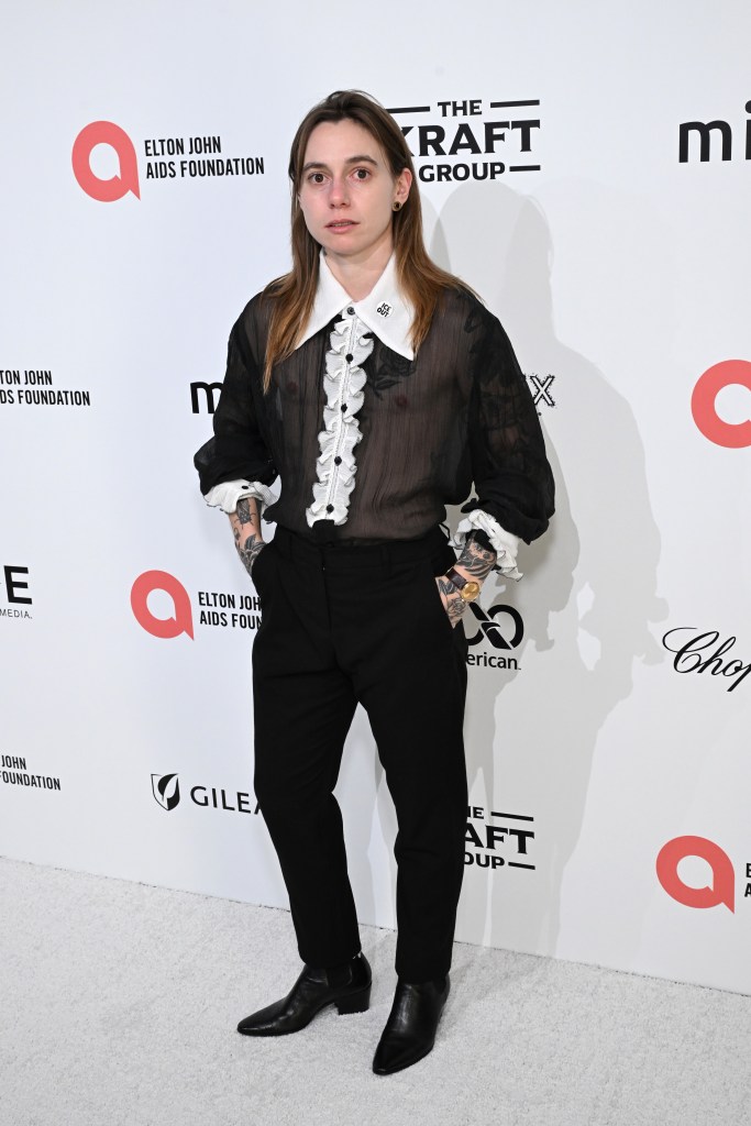 Julien Baker attends Elton John AIDS Foundation's 34th Annual Academy Awards Viewing Party on March 15, 2026 in West Hollywood, California.