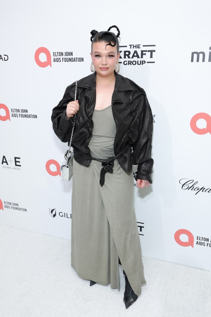 Lola Young attends Elton John AIDS Foundation's 34th Annual Academy Awards Viewing Party on March 15, 2026 in West Hollywood, California.