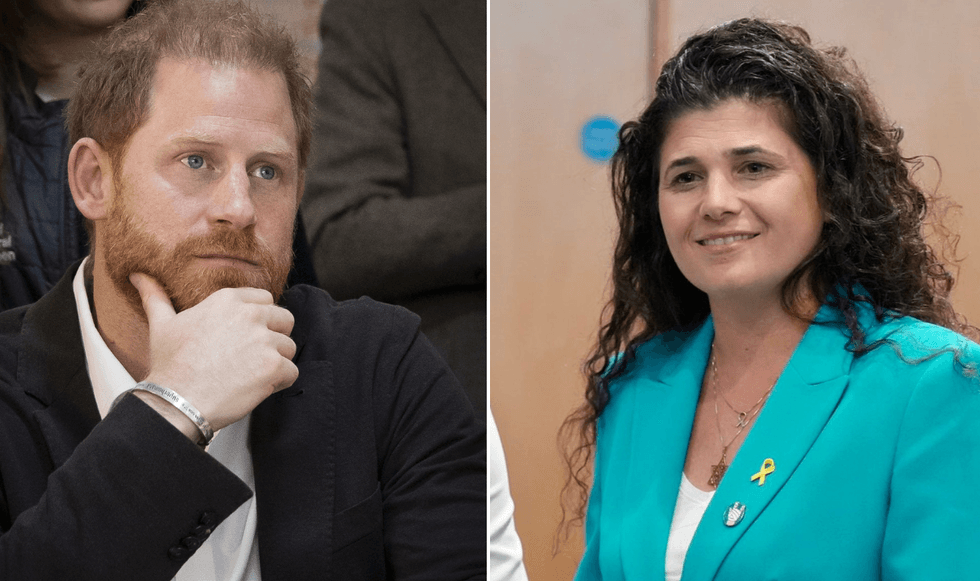 Prince Harry and Sharren Haskel