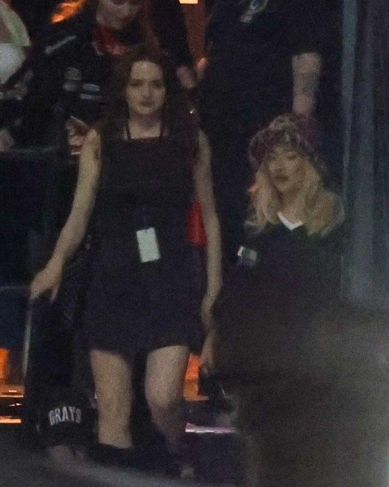 Sabrina Carpenter and Joey King were seen exiting night two of Paul McCartney’s farewell tour together
