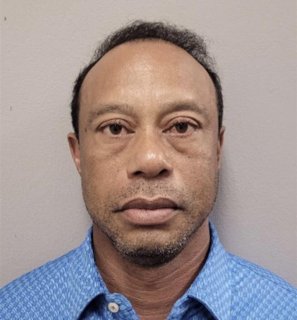 Tiger Woods’ DUI mugshot