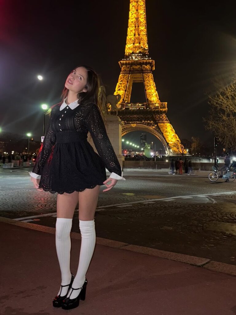 Olivia Rodrigo new IG post in Paris, France
