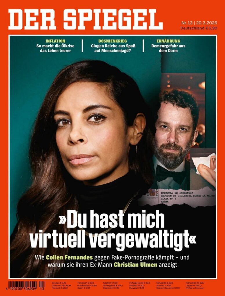 This is a celebrity scandal from Germany that deserves international attention: Collien Fernandes and Christian Ulmen were a scandal-free celebrity couple. She went public yesterday, talking about digital rape in their marriage. (TW: Sexual assualt and domestic violence)