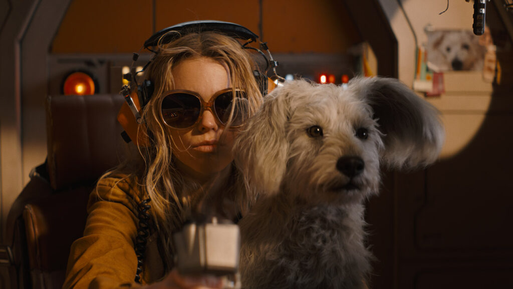 Milly Alcock, Jason Momoa Save Krypto Milly Alcock in Supergirl