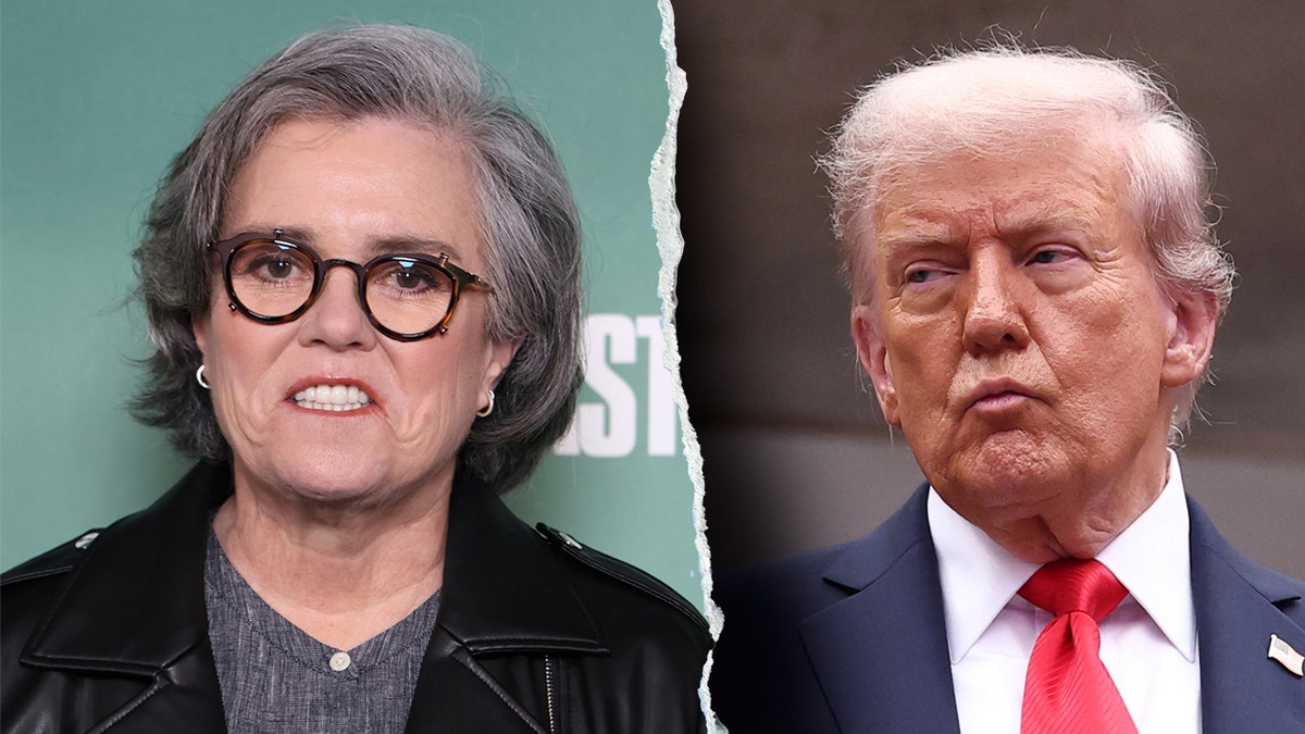 Rosie O'Donnell and Donald Trump