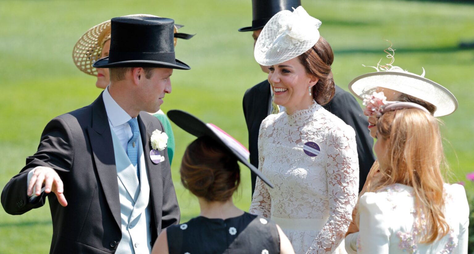 William and Kate Keep Distance From Eugenie and Beatrice
