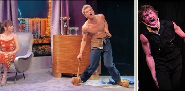 Connor Storrie perfomed his own "injured stripper' sketch on SNL. He developed the character while doing clown/improv theatre in LA.