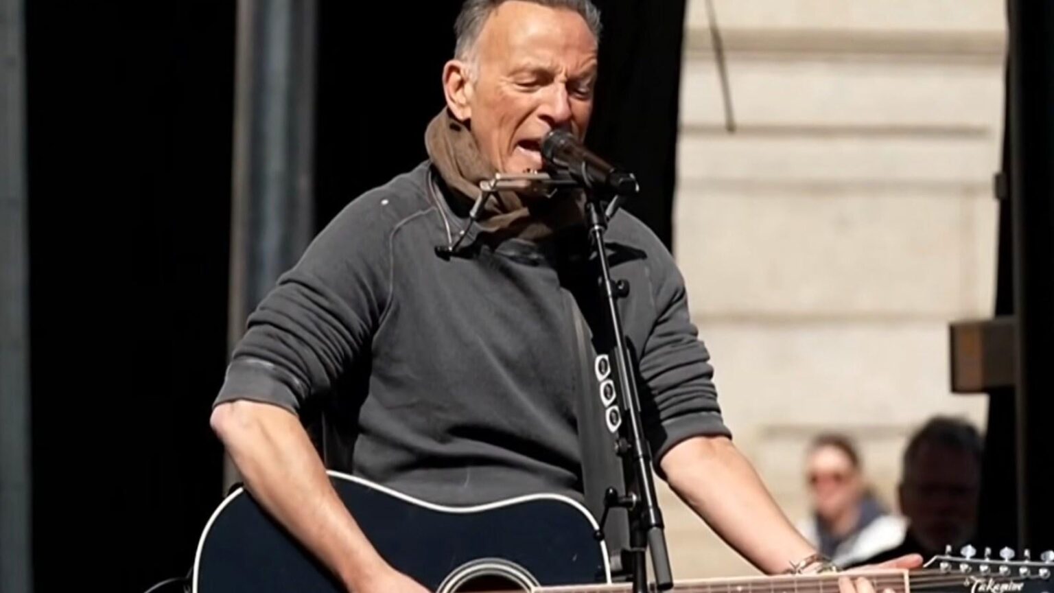 See Bruce Springsteen Perform 'Streets of Minneapolis' at St. Paul No Kings Rally