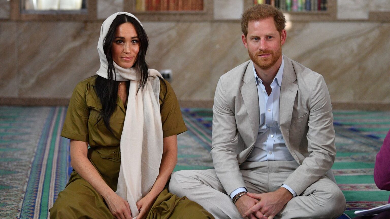 The Duke and Duchess of Sussex during a trip to Cape Town. Pic: Reuters
