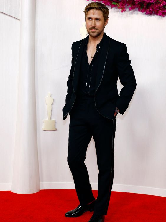 Speaking of whom… Barbie star Ryan Gosling, bearing a little chest and a cheeky smile the same year. Pic: Reuters