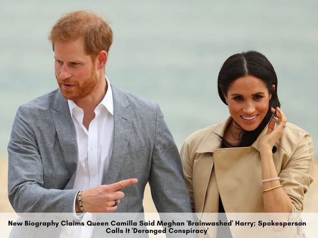 Prince Harry’s Spokesperson Slams New Biography as ‘Deranged Conspiracy’ Over Queen Camilla Claim; Couple Barely in Speaking Terms with Royals After Epstein Scandal Prince Harry's Spokesperson Slams New Biography as 'Deranged Conspiracy' Over Queen Camilla Claim; Couple Barely in Speaking Terms with Royals After Epstein Scandal
