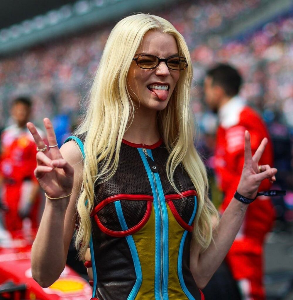 Anya Taylor-Joy at the Formula 1 Japanese Grand Prix (March 29, 2026)
