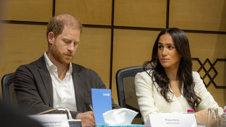 Prince Harry, Duke of Sussex and Meghan, Duchess of Sussex attend a World Health Organisation roundtable with key donors and humanitarian partners (2026)