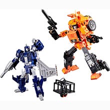 Transformers Age of The Primes Wreck 'n Doom Collection Converting Action Figure Set (Includes Sandstorm and Slugslinger)