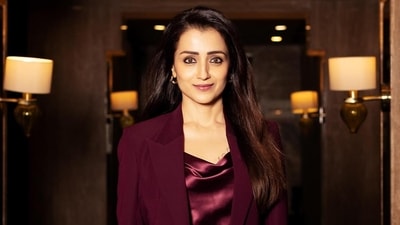 Trisha Krishnan is addressing the recent comments made about her at an event.